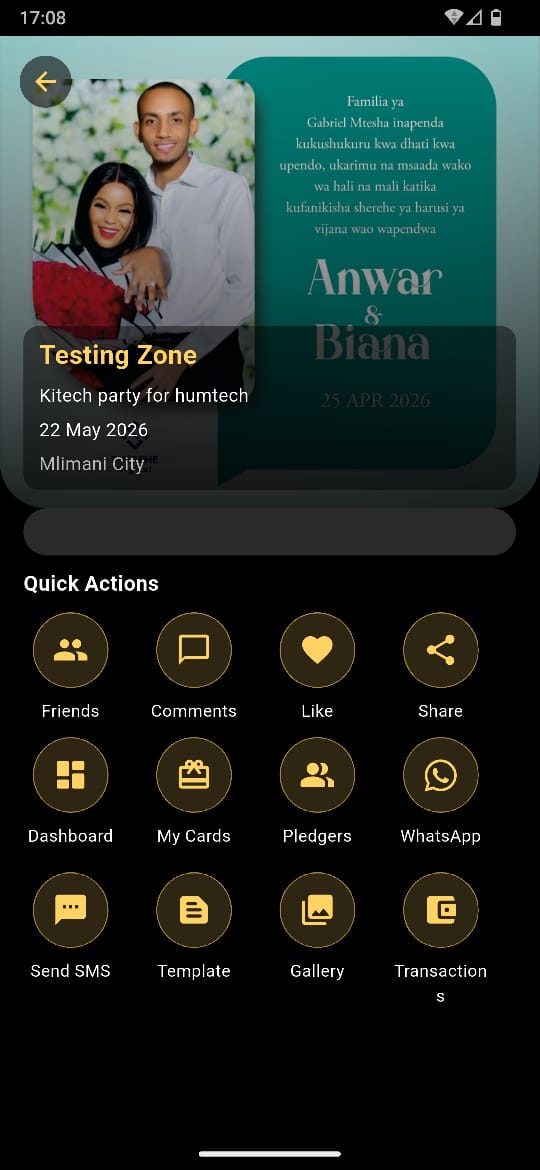 B Konekti mobile app screenshot — discovery
